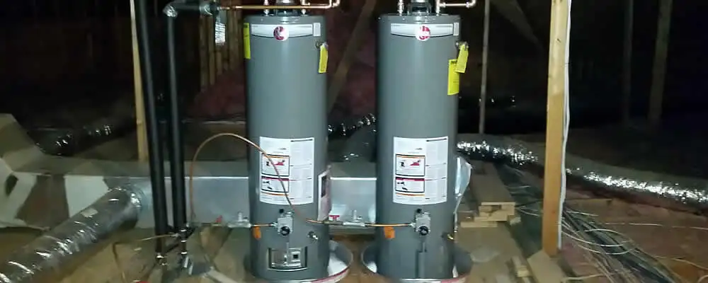 Tankless water heater installation for home hot water in Tulsa, OK